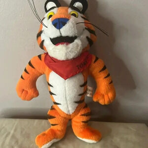 Vintage Kelloggs Cereal 1997 Tony The Tiger Stuffed Animal Plush Toy GRREAT